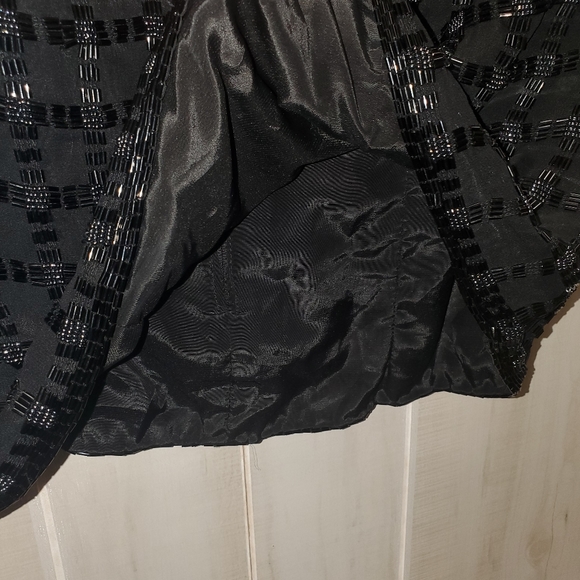 Y2K Vintage Top in Fully Beaded Plaid Pattern by Talbots Size Small - Picture 7 of 16